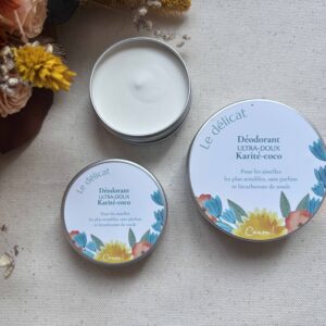 Le baume DÉODORANT <br>ULTRA DOUX - Le Délicat