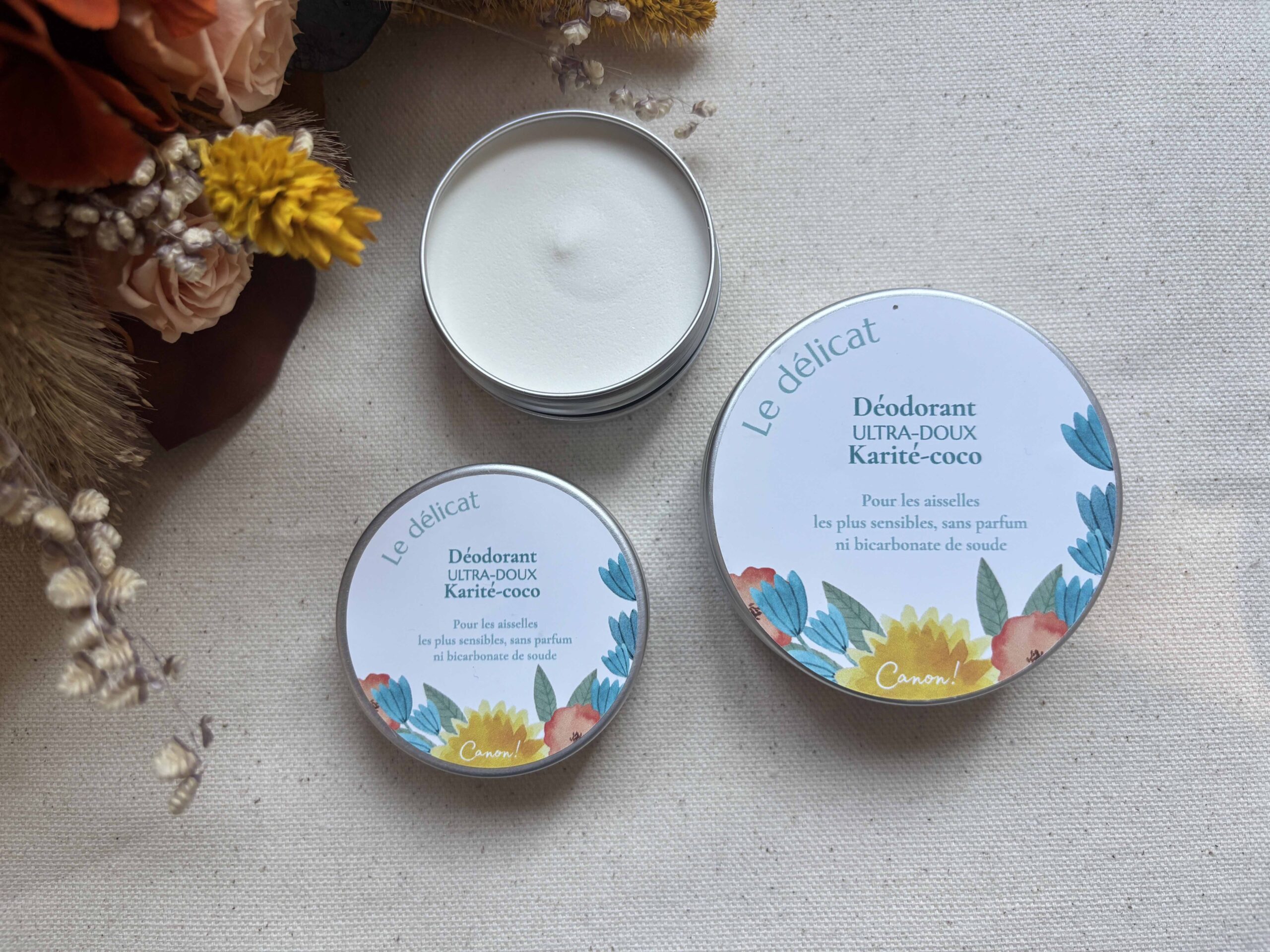 Le baume DÉODORANT <br>ULTRA DOUX - Le Délicat